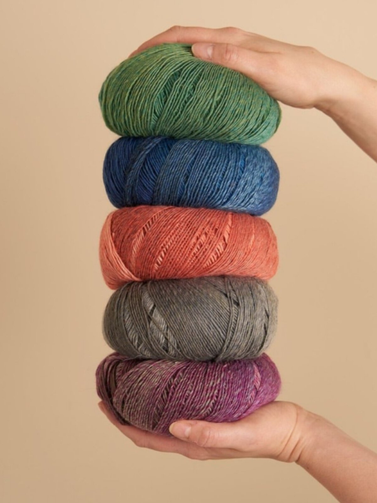 Rowan Gradient Wool Yarn Medium Thickness Floral Knit - Taobao product photo 3