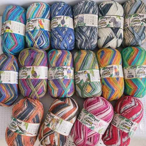 opal2024年动物系列手编羊毛毛线