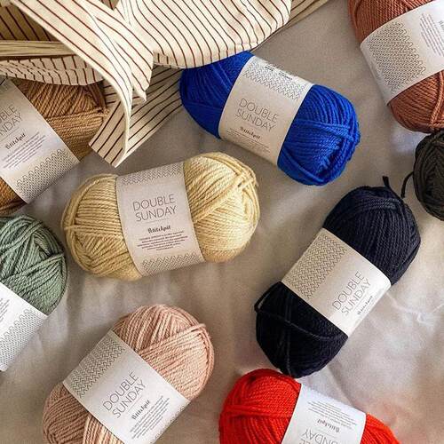 Sandnesdoublesunday中粗毛线