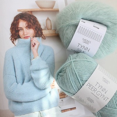 sandnesgarn手编羊毛挪威毛线