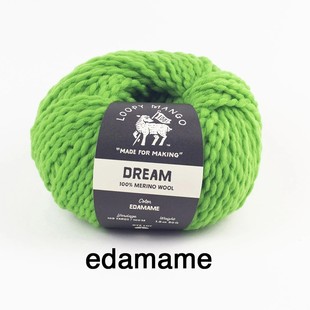 loopy mango dream进口美利奴羊毛线中粗手编毛线手工diy织毛衣线