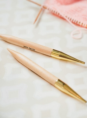 Knitpro Basix可拆榉木环针短针头毛衣针编织工具圈织袖子环形针