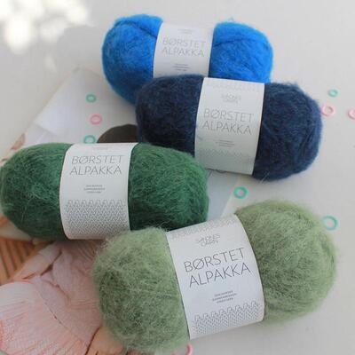 Sandnes苏里幼羊驼绒手编毛线