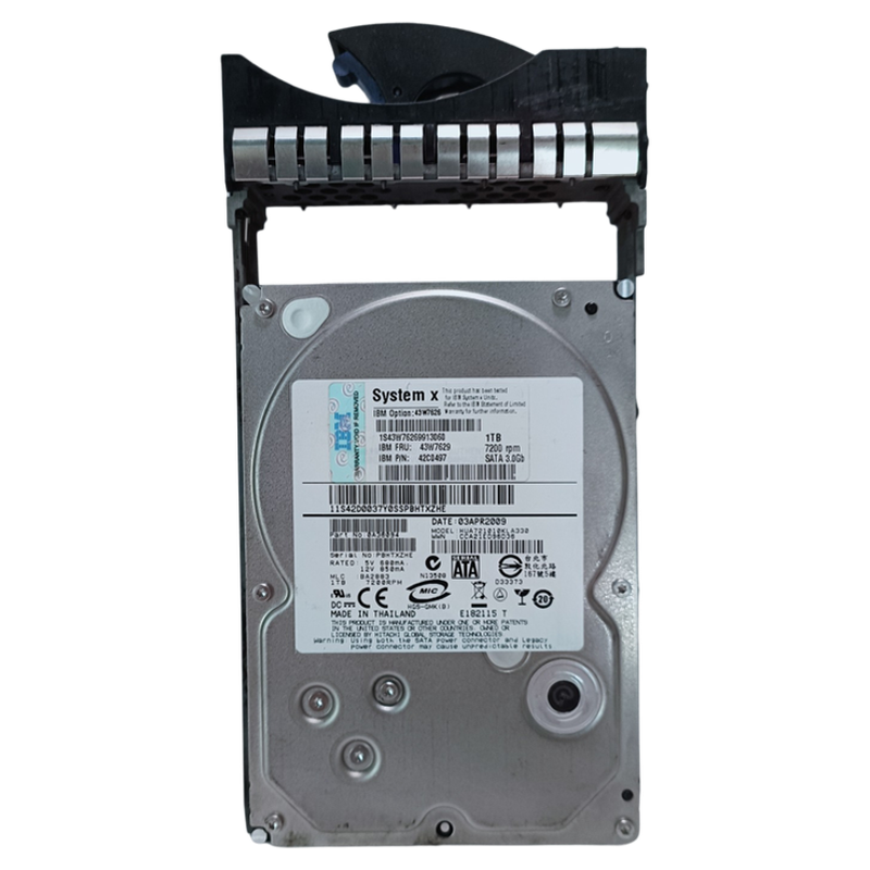IBM43W76291TBSATA3.0Gb硬盘