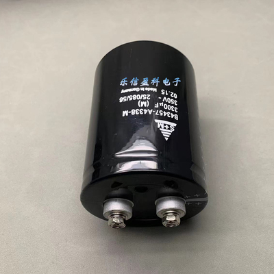 原装进口 350V3300UF B43457-A4338-M 底部带螺柱电解电容