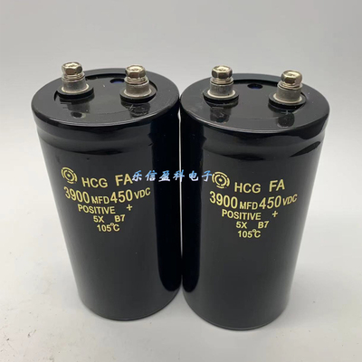进口日立 450v3900uf 变频器螺丝脚电解电容 3900MFD 400VDC