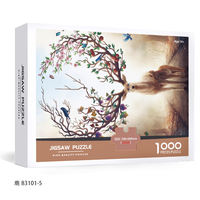 Cinque Terre Scenic Coast 1000-piece custom export puzzle, neutral packaging, couple paper educational toys thumbnail 3