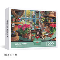 Cinque Terre Scenic Coast 1000-piece custom export puzzle, neutral packaging, couple paper educational toys thumbnail 7