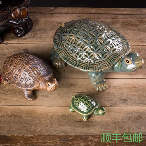 陶瓷招财中式客厅高温不褪色