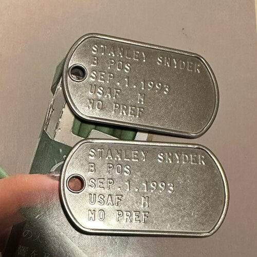 石纪元STANLEY定制身份牌挂件项链服装配饰美军狗牌斯坦利