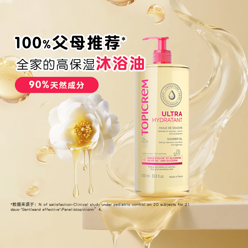 TOPICREM特碧润高保湿沐浴油