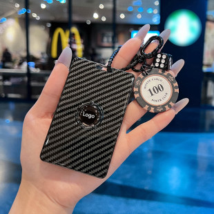 新X1卡包4系X3nfc感应壳扣 宝马5系530卡片钥匙套25款 适用24 26款