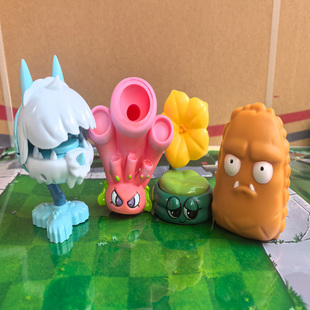 留声曼陀罗正版植物大战僵尸泡泡姬珊瑚冰龙草高坚果墙儿童玩具