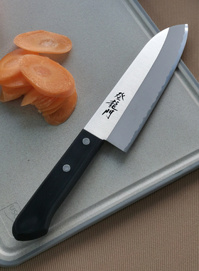 日本原产TOJIRO登龙门三德刀多用刀不锈钢厨刀刃长16.5cm专柜现货