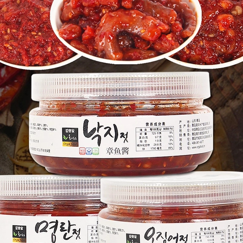 鱿鱼酱鱼籽酱下饭酱韩式酱料