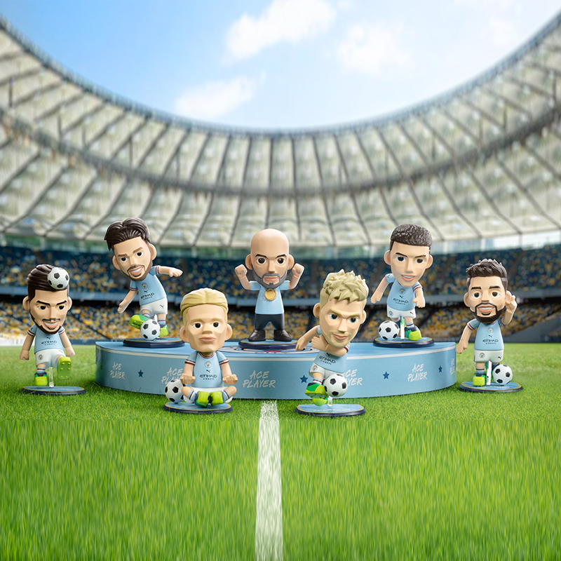 王牌化身BLUEMOON曼城盲盒手办