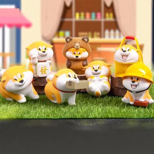 阿柴枸杞萌犬出没挂件盲盒公仔