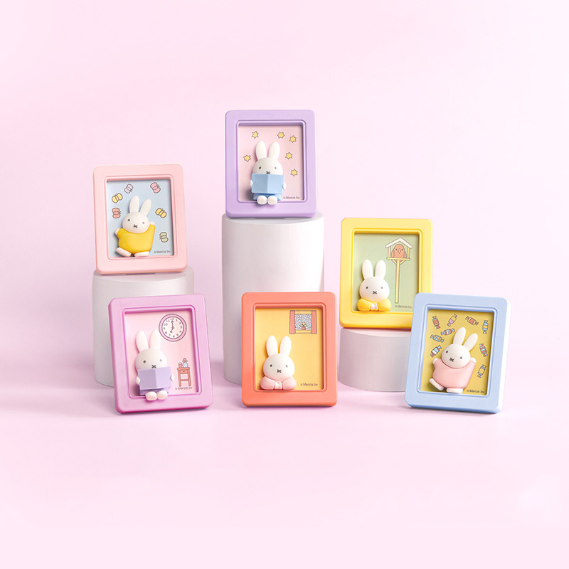 正版Miffy米菲相框支架系列盲盒2