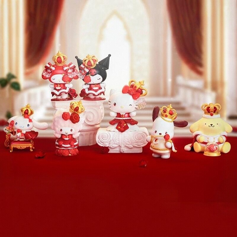 三丽鸥家族玫瑰之夜系列手办盲盒