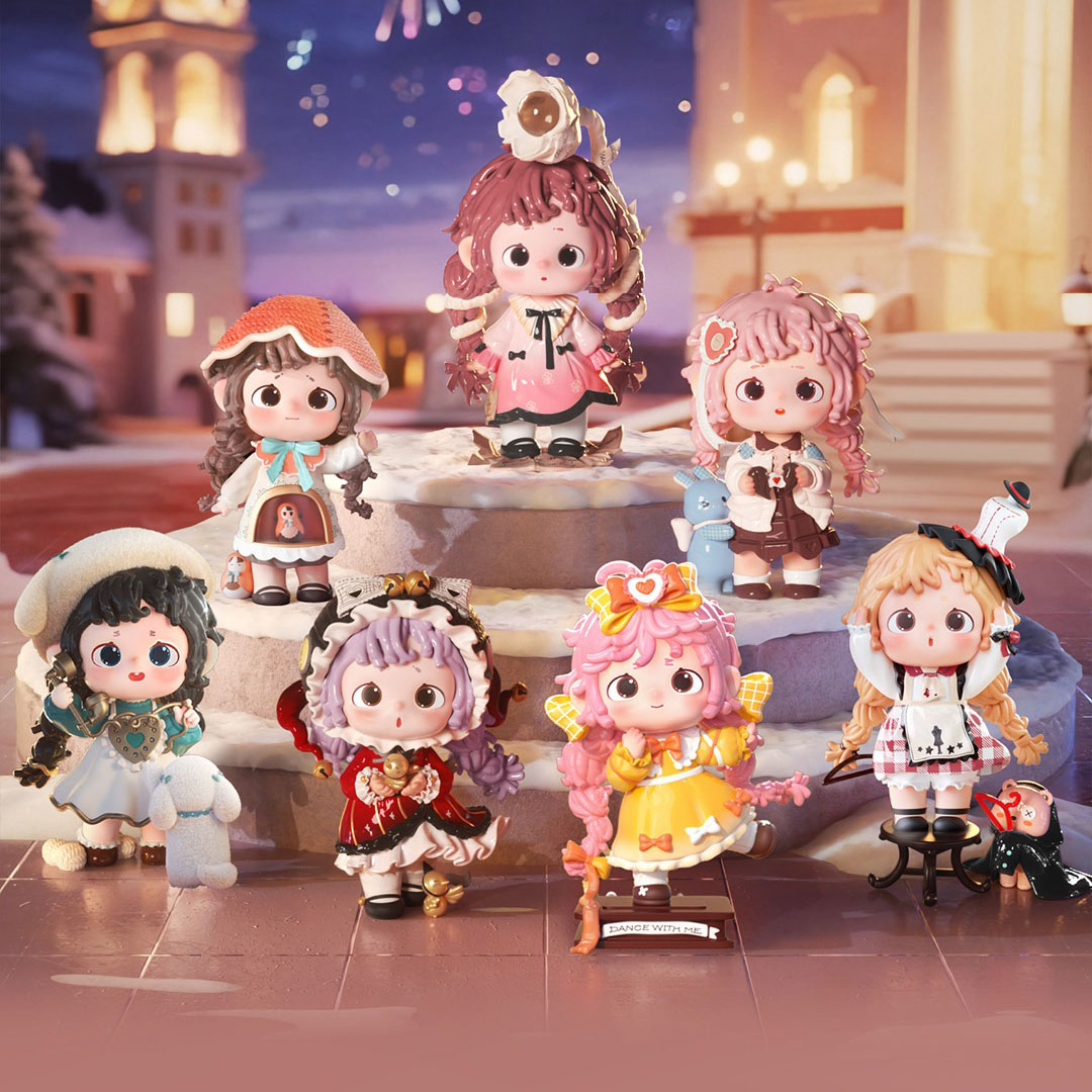 芙芙神秘王国的邀请函手办盲盒