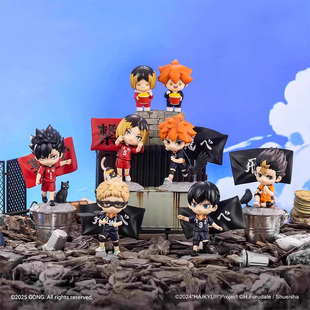 正版排球少年垃圾场决战系列手办盲盒周边潮玩公仔娃娃摆件礼物