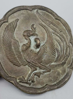 凤凰新婚摆件古玩铜器