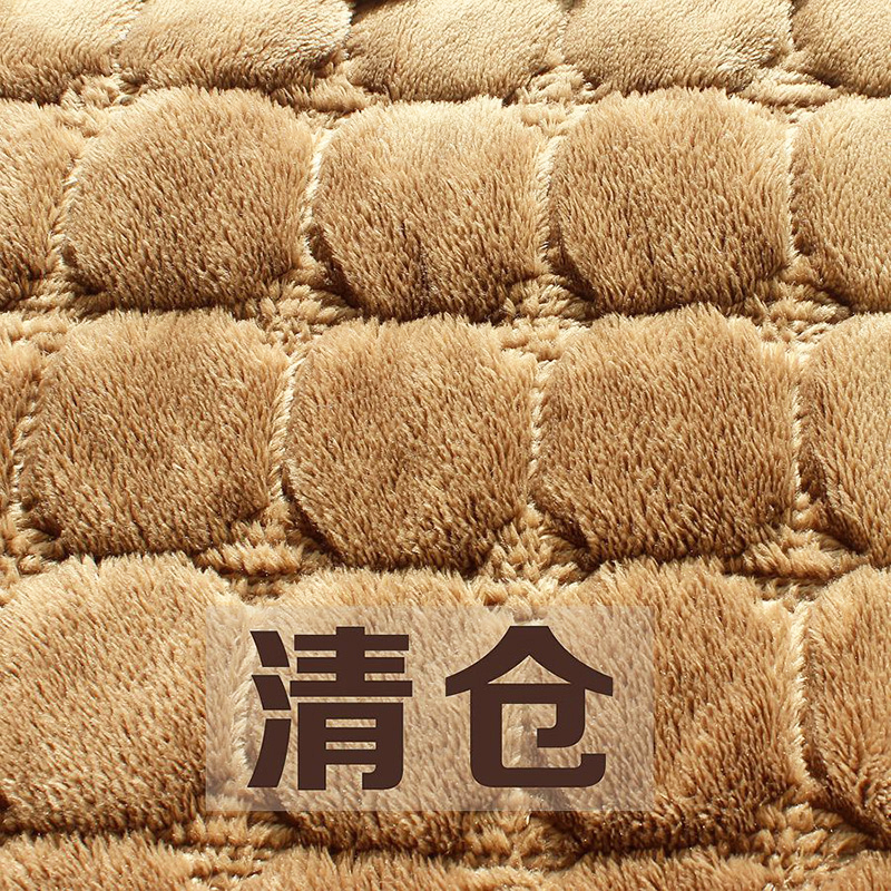 毛绒实木时尚风全棉冬季沙发巾
