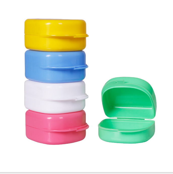 假牙盒牙科材料保持器储牙盒义齿模型盒正畸矫治器盒放置盒包装盒