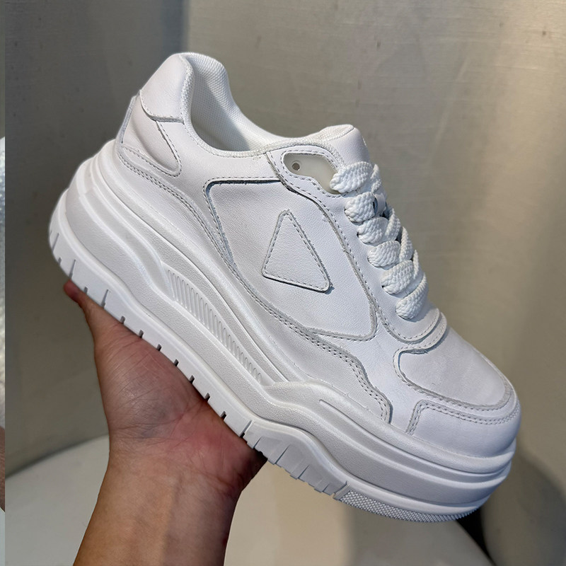 厚底小白鞋女2026新款真皮运动休闲鞋百搭小个子增高松糕底老爹鞋,女鞋,老爹鞋,淘宝优惠券,粉丝福利购,淘宝优惠卷