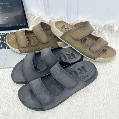 沙滩鞋凉拖软底防滑百搭外穿新款