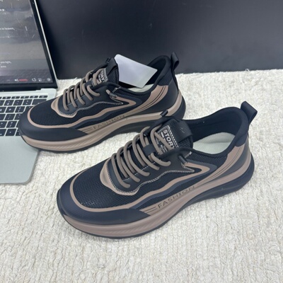 夏季男士透气轻便系带运动鞋