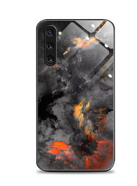 水墨云层适用三星note10手机壳Galaxy note20新款note9钢化玻璃8男至尊版潮plus女+保护套冷淡风全包防摔外壳