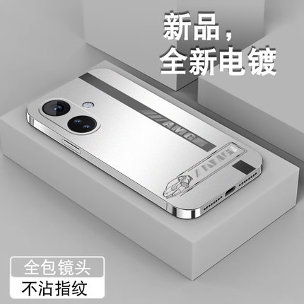 渐变银灰适用oppok11X手机壳k10新款K9炫酷K11X电镀银k10pro保护k9s套k10x潮男k7全包防摔k5高级K3软硅胶外壳