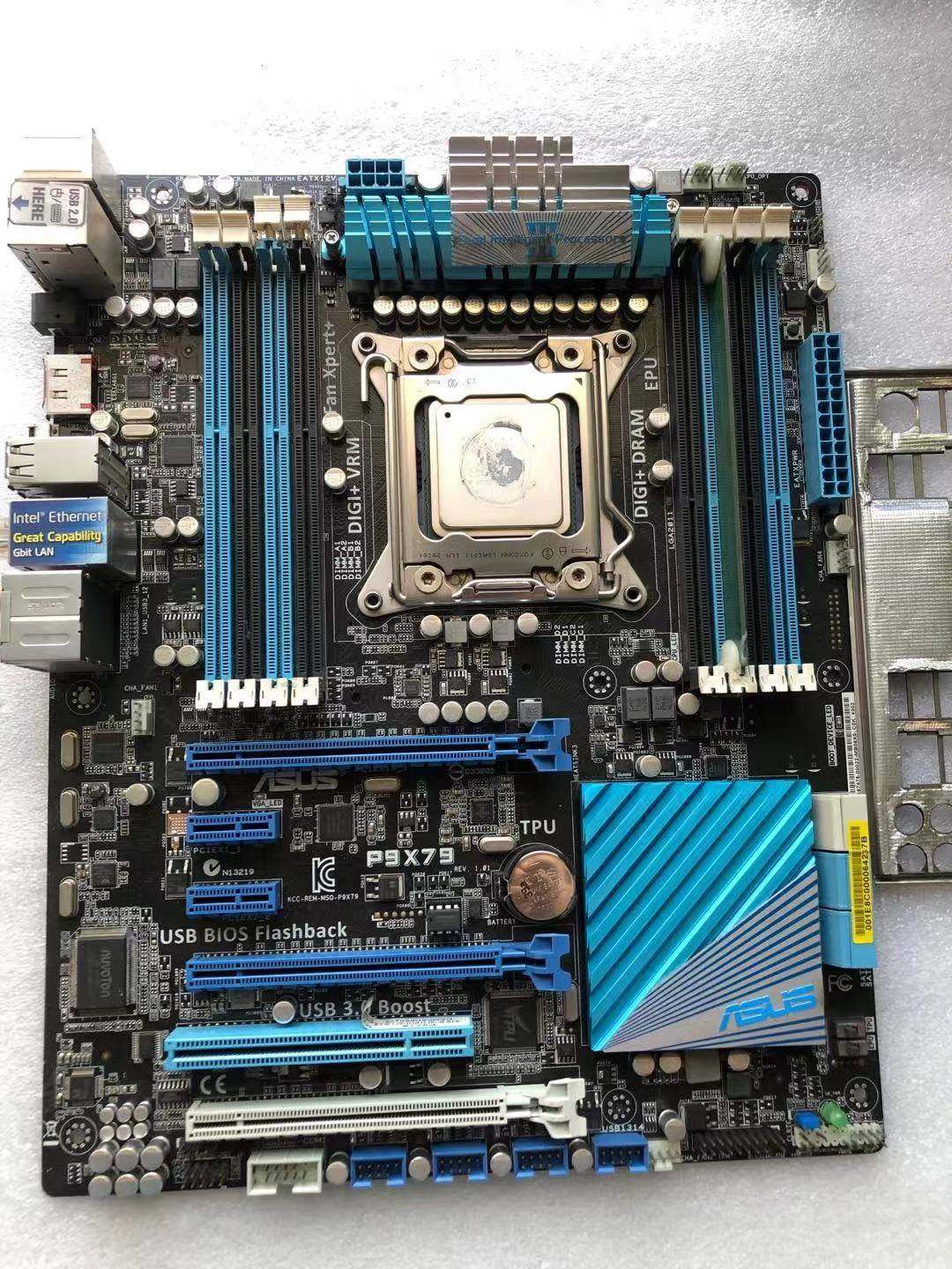 现货 asus/华硕p9x79 pro豪华主板2011针 支持e5 2683 v2 2670 成