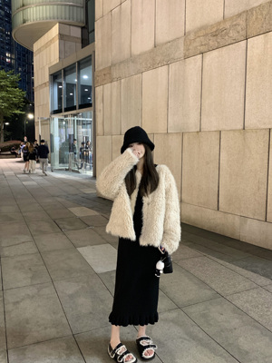 珍珍家雪狐貂绒绒冬季氛围感皮草