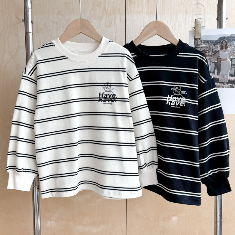 男童长袖T恤秋季2025新款韩版