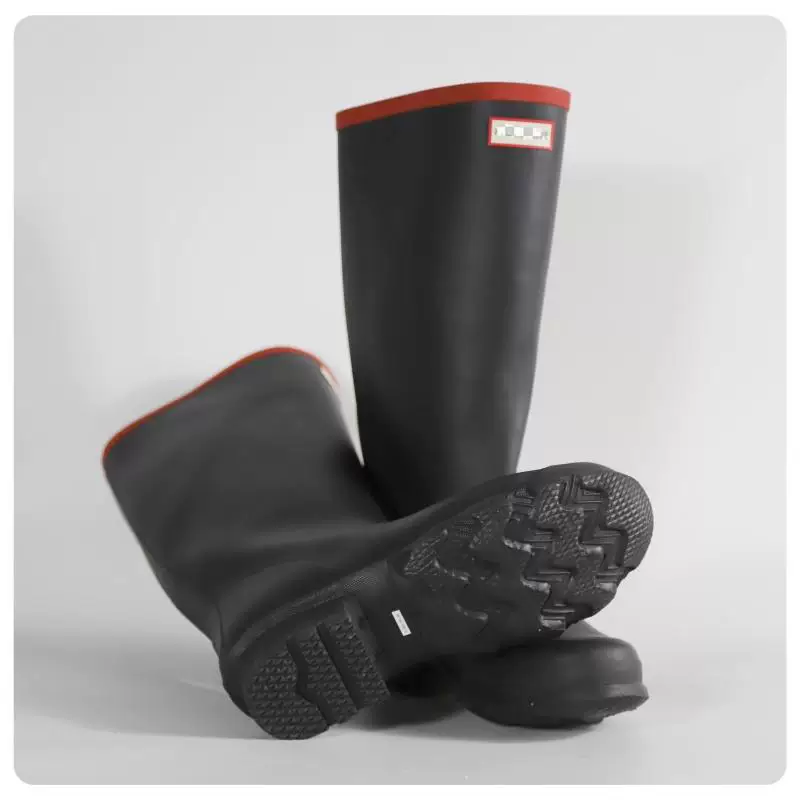 原版亨特雨鞋橡胶材质防水防滑防耐磨雨靴女款胶鞋