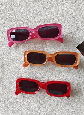 2025新款椭圆方框太阳镜休闲眼镜