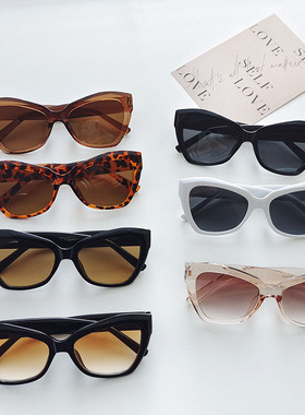 2025新款欧美个性街头复古猫眼女