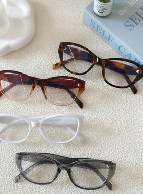 新款复古女士墨镜猫眼大框太阳镜