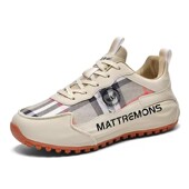 低帮舒适软底缓震户外运动休闲鞋 百搭情侣鞋 时尚 轻奢欧洲站包底鞋