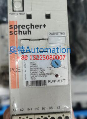 原装precher+schuh软启动PCE-064-600V 议价议价$