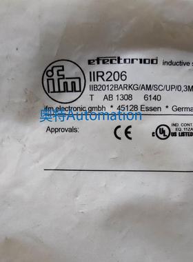 IFM IIR206 IIS205 IIS206 IIS208 全新原装易福门 现货议价$