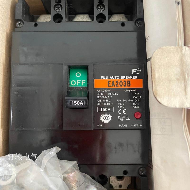 进口FUJI富士EA203B断路器/空气开关 200A 150A 250A 125A 225A议