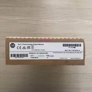 Bradley;SLC500 Allen 1746系 NO4I美国罗克韦尔PLC模块 配件1746