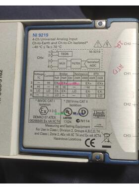 配件美国NI9219现货出售，功能正常，成色好，议价出售议价