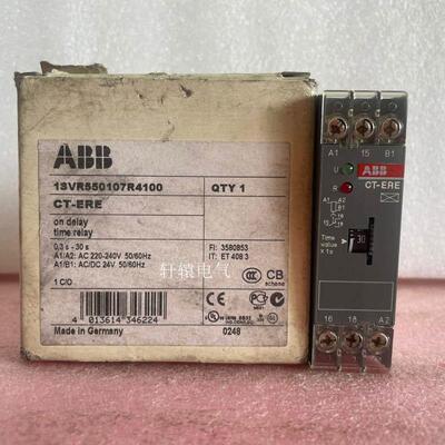 ABB时间继电器CT-ERE 0.3-30S 1SVR550107R4100议价$