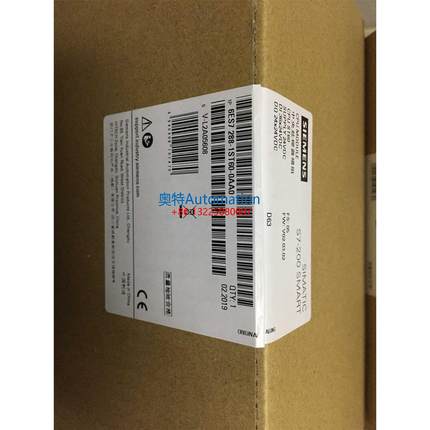 西门子SIEMENS原装中央处理器模S7-200SMART 6ES7 288-1ST60-0AA0