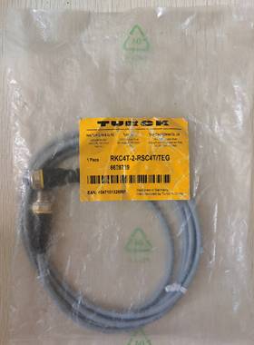 配件现货促销 全新原装 TURCK 图尔克 6628739 RKC4T-2-议价