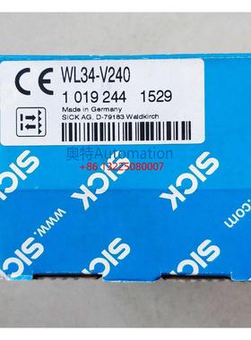 德国SICK全新原装光电开关WL34-V240传感器 1019244 现货议价$
